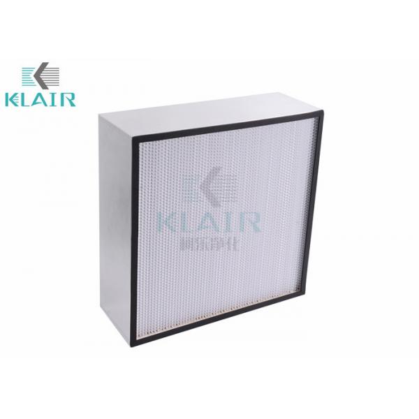 Quality Klair HEPA Filter 99.97 Efficiency , Metal Frame High Temperature Hepa Filters for sale