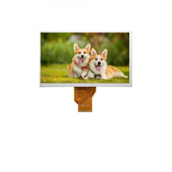 Quality TN 50PIN 7 Inch Tft Lcd Display 800xRGBx480 350 Bright 7 Inch Tft Touch Screen for sale