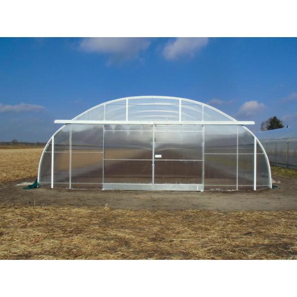 Quality Roof Ventilation Single Tunnel Greenhouse Flower Farm Greenhouse 10*30m for sale