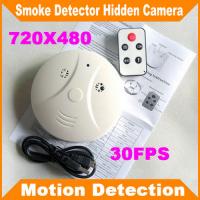 china Remote Control Smoke Detector Covert Spy Camera Pinhole Ceiling DVR W/ Motion Detection