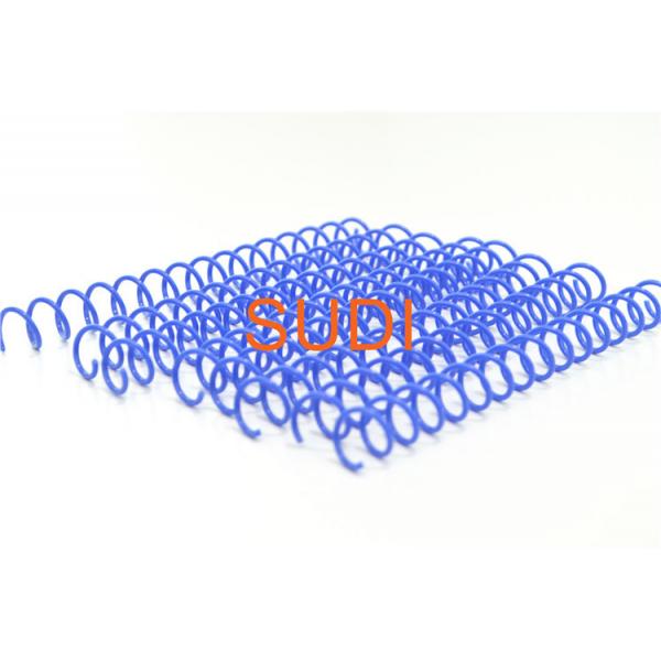 Quality Customized 6mm-50mm 4:1 Pitch Spiral Plastic Coil For Book Binding for sale