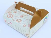 China custom Luxury paper packaging box factory for cakes cookies desserts and sweets factory