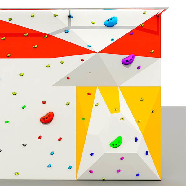 Quality Commercial Playground Rock Climbing Wall ODM Available Reinforced Material for sale
