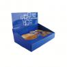 China Cardboard Tabletop Display Stands Cosmetics Round Hole Storage factory