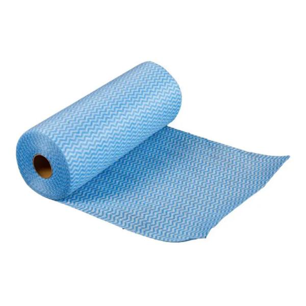 Quality Viscose Polyester Household Cleaning Rags Non Woven 33-38gsm for sale