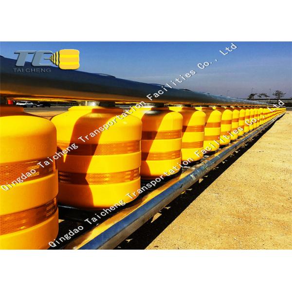 Quality High Intensity Rolling Road Barrier Diameter 245mm / 350 Mm Easily Assembled for sale