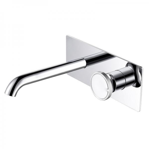 Quality Embedded Wall Basin Brushed Aluminum Faucets Contemporary Kitchen Taps Copper for sale
