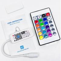 Quality Rf 24 Key Wifi 3 Channels RGB LED Controller 16 Million Colors Buletooth For for sale