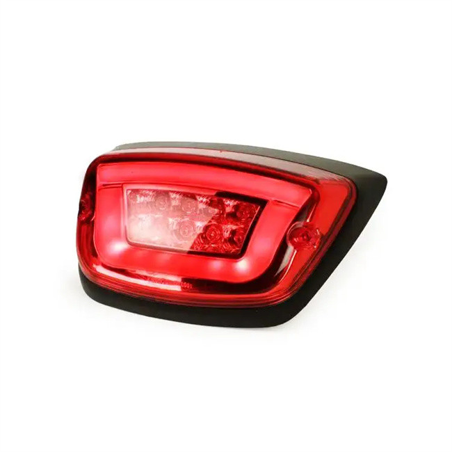 China Precision Machining CNC Parts Car Head Light Taillight Prototype Red PMMA Headlamp Light cover parts factory