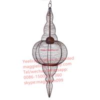 China YL-L1041 American style vintage antique shabby chic Industrial Metal ceiling decoration chandelier pendant light factory