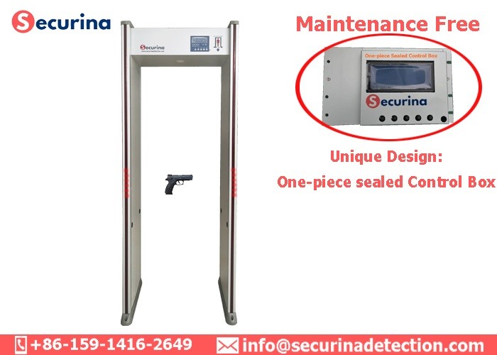 China Full Body Scanner Industrial Door Frame Metal Detector Security Check Products for sale