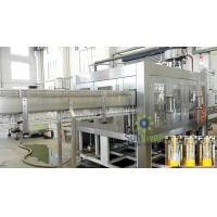 China PET Bottle Gravity Hot Filling Machine Heat-resistant For Beverage factory