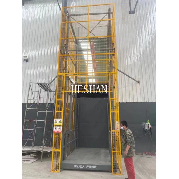 Quality Hydraulic Small Cargo Elevator Wall Mounted Warehouse Cargo Lift for sale