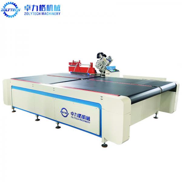 Quality ZOLYTECH ZLT-TE4A mattress tape edge machine 15-20pcs/h computerized automatic flipping edging sewing machine OEM China for sale