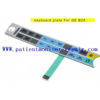 China Keyboard Plate with Bulk Stock for GE B20 B20i B40 B40i Monitor PN 2050566-002 02EN Button Sticker Monitor Button Panel factory