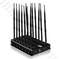 Quality 14 Channels 5G Signal Jammer For Cell Phone 2345G WiFi GPS VHF UHF Lojack for sale