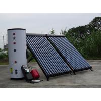 china heat pipe split solar water heater system with double coil