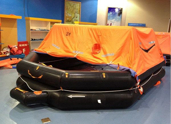 marine safety product 50 persons inflatable liferaft