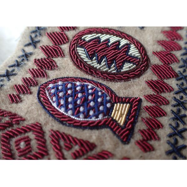 Quality Hand Made Embroidery Designs Patches , Military Uniforms Emboired Patches for sale