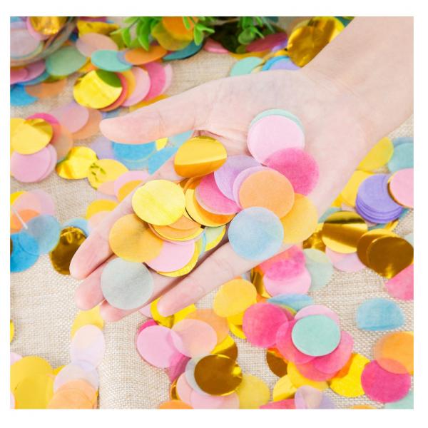 Quality Custom Rainbow Confetti Cannon For Birthday Wedding Party Decoration for sale