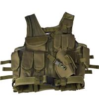 China Adjustable Military Tactical Vest with Removable Shoulder Straps Nylon Material factory