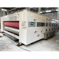 Quality Corrugated Cardboard Box Die Cutting Machine / Four Color Flexo Printing Machine for sale