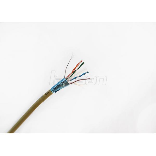 Quality 24 AWG CCA Cat6 FTP Patch Cable Color Customized Ethernet Cable for sale