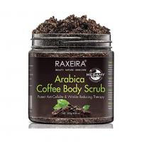 China MSDS Sea Salt Body Scrub With Arabica Coffee Beans Reduces Wrinkles Nourishing Skin factory