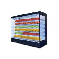 China 4 Layers Shelves Supermarket Open Display Chiller For Merchandiser factory