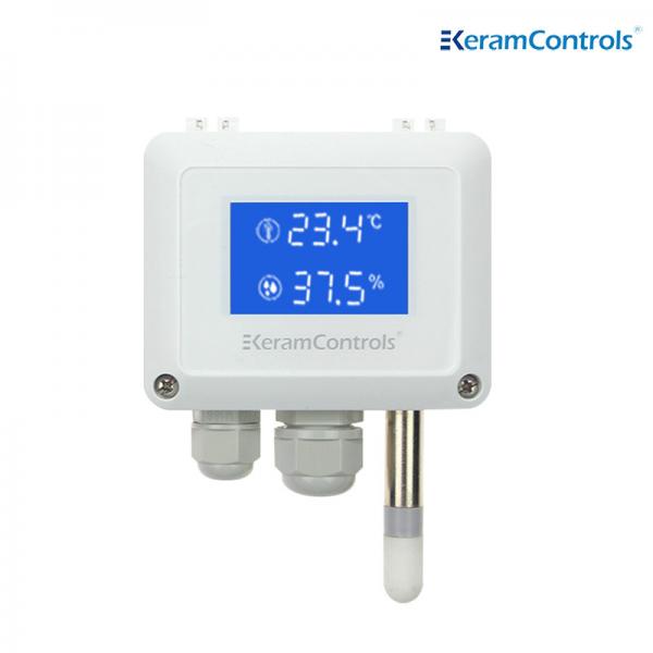 Quality 4-20mA IP65 Pressure Temperature Humidity Sensor Air Duct Mounted for sale