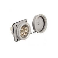 Quality 5P 250Amps IP67 Weatherproof Big Current Receptacle Panel Mounted Industrial for sale