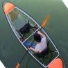 China Double Polycarbonate Plastic Crystal Clear Canoe Kayak For Two Person factory