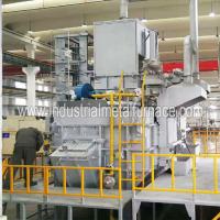 China 250kg/H Cntinuous Gas Fired Industrial Aluminum Melting Furnace , Aluminum Scrap Melting Furnace factory