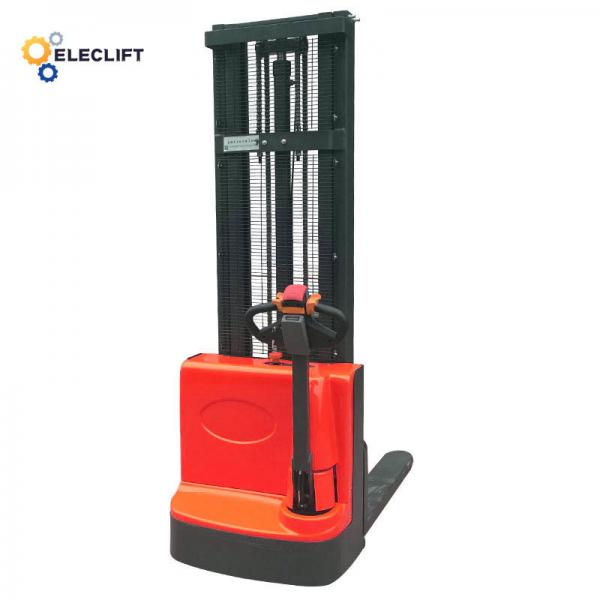 Quality 2000kg Full Electric Pallet Stacker Truck 24VDC 800mm Overall Width for sale