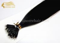 China Hot 20&quot; New Fashion Hair Extensions, 20&quot; Jet Black #1 Straight Pre Bonded Micro Nano Bead Hair Extensions 1.0 G For Sale factory