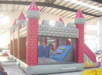 China Waterproof Giant Outdoor PVC Inflatable Combo Bouncers YHCB-021 with Reinforced Strips factory