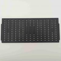 China 0.76mm Flatness MPPO Black JEDEC Standard Tray For Circuit Elements factory