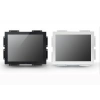 China White Color Metal Case Open Frame LCD Panel / Open Frame Touch Screen factory