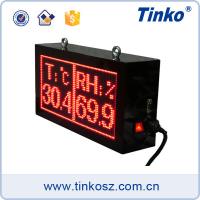 China Tinko led clock digital display board temperature and humiidity display made in china factory