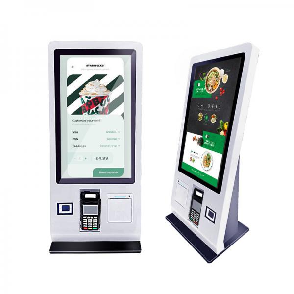 Quality 23.6 Inch Touch Screen Self Service Payment Kiosk With RK3399 2G RAM 16G ROM for sale