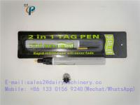 China 10ml Volume Black Ear Tag Marking Pen / Livestock Ear Tag Pen 5.5 Inch Length factory