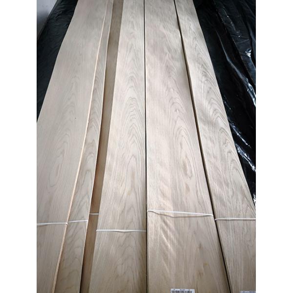 Quality Quercus White Oak Wood Veneer Flat Cut 245cm Length 8% Moisture for sale