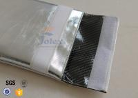 China Silver Outside Fireproof Bag Pouch Non Irritating Fiberglass 1000℉ 17x27cm factory