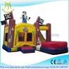 China Hansel popular pirate ship bouncy castle for commercial use factory