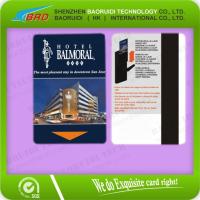 China PVC hotel key card with chip printing for sale