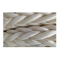 China White Nylon Floating Mooring Line , Large Ships Mooring Ropes With Marker Yarn for sale