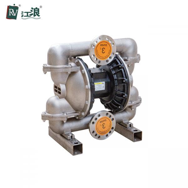 Quality 3 Inch Double Diaphragm Pump High Flow Air Driven Stainless Steel 316 for sale