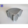 China Gray Powder Coating Structural Aluminum Profiles Non Ferromagnetic For Office Partition factory