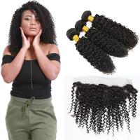 Quality Non - Remy Healthy Virgin Peruvian Hair Extensions Natural Color No Shedding for sale