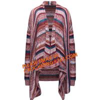 China hot sale handmade knit wool designs women cardigan sweater, High quality stylish girls cardigan hoody mongolian cashmere factory